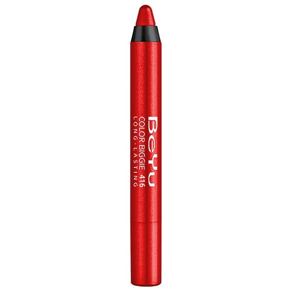 رژ لب مدادی 2 کاره بی یو BeYu Color Biggie for Lip and More Lipstick (کد رنگ 416)