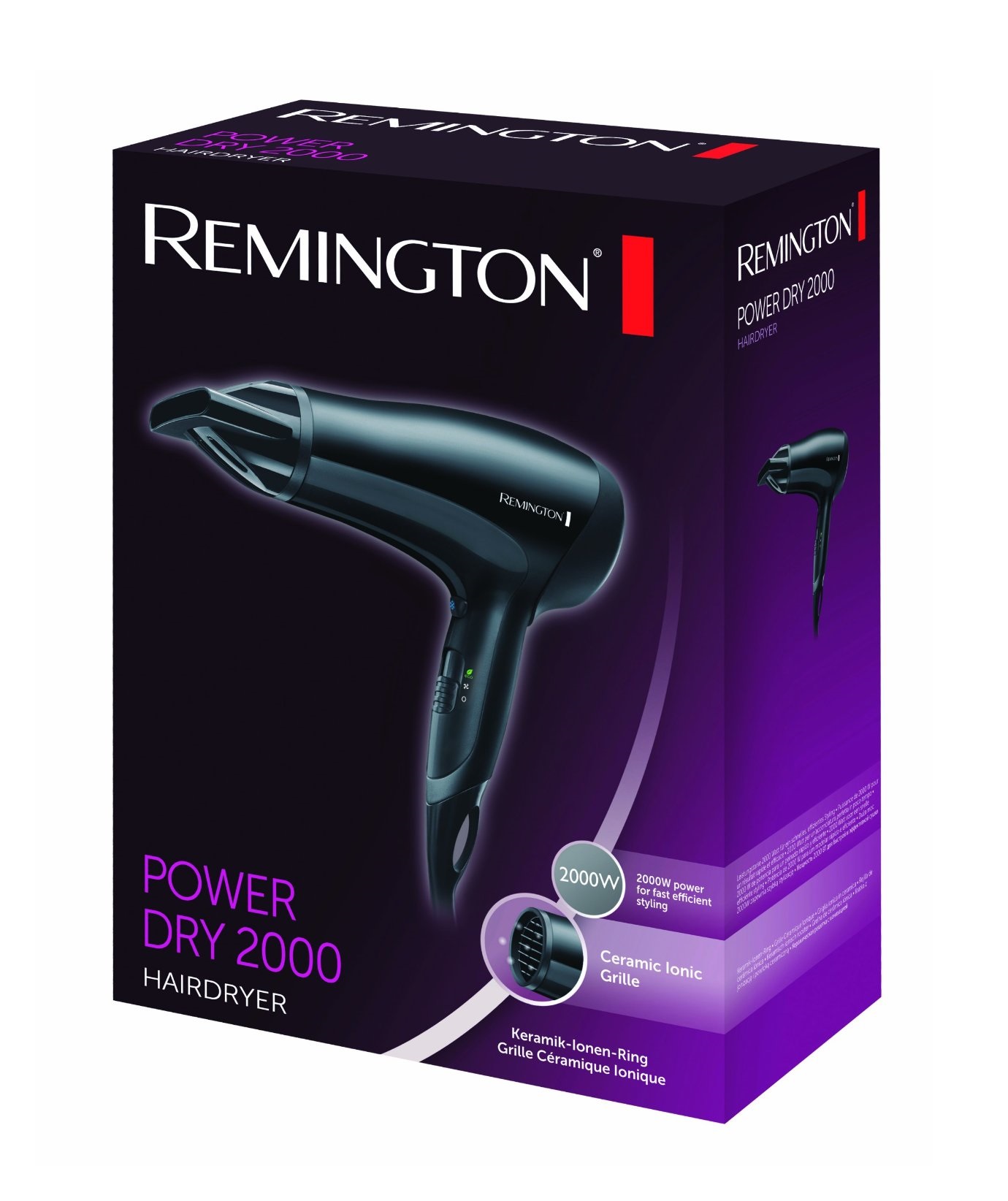 سشوار رمینگتو Remington D3010 Hair Dryer