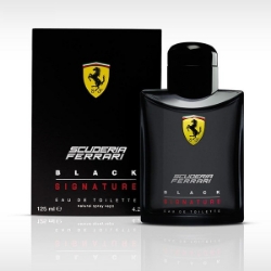 ادو تویلت مردانه فراری بلک سیگناتور Ferrari Black Signature Eau De Toilette For Men 125ml