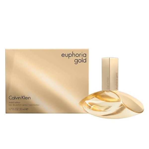 ادو پرفیوم کلوین کلاین مدل یوفوریا گلد Calvin klein Euphoria Gold Eau De Parfum For Women 100ml