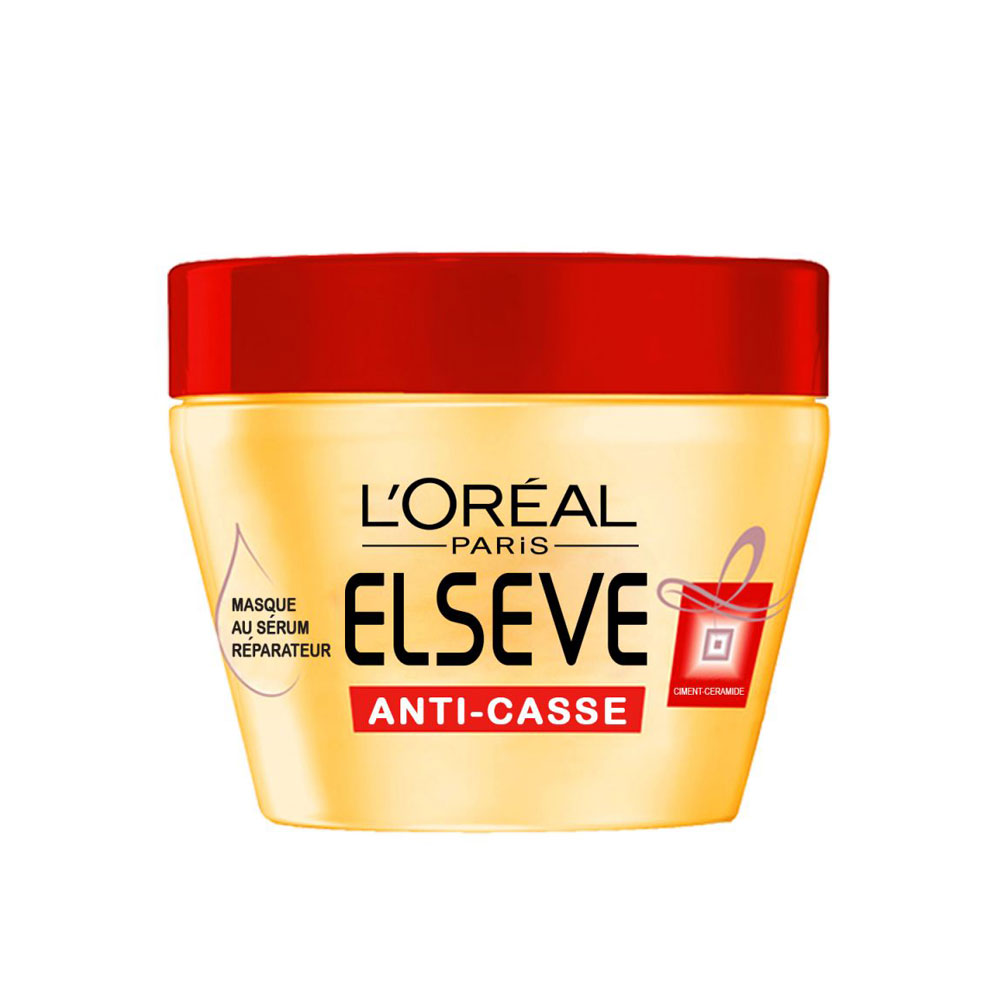 ماسک مو لورآل مدل السیو مخصوص موهای شکننده و آسیب دیده حجم 300 میلی لیتر