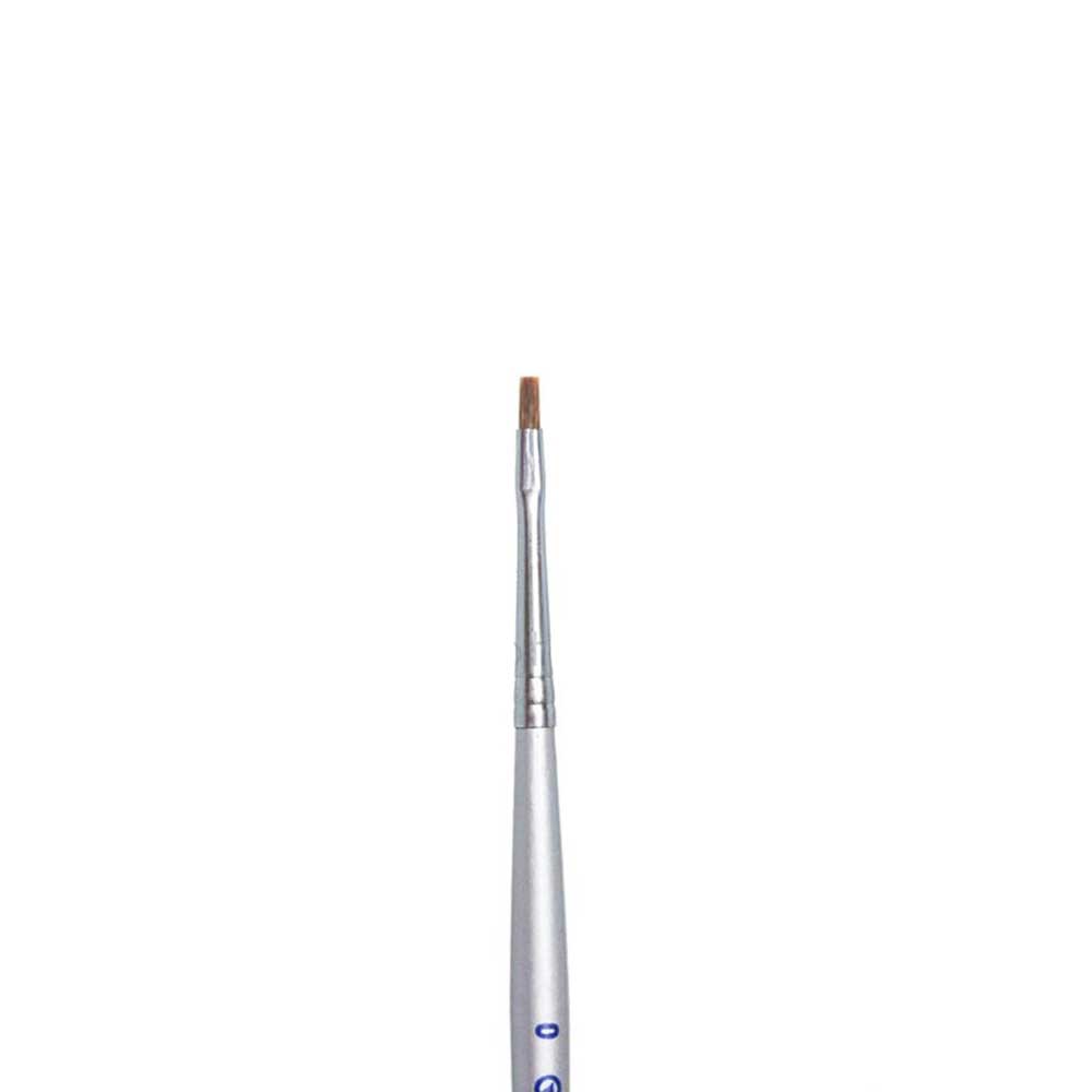 قلم موی آرایشی تخت مناسب طراحی ابرو و خطوط ضخیم تر گراف سایز 0