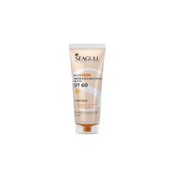 کرم ضد آفتاب رنگی فاقد چربی سی گل مدل Light Beige SPF60