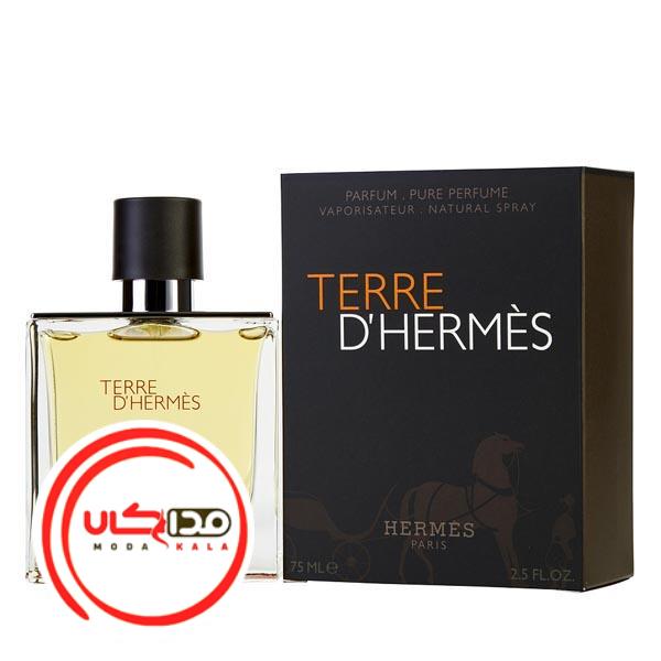 تصویر  عطر ادکلن هرمس تق هرمس پرفیوم | Hermes Terre d’Hermes Parfum 75 ml