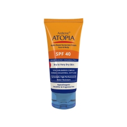 کرم ضد آفتاب آردن مدل آتوپیا مناسب پوست خشک SPF40 وزن 50 گرم