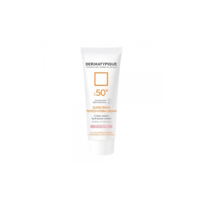 ضد آفتاب رنگی درماتیپیک رنگ رزبژ پوست خشک SPF50