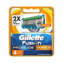 تیغ یدک ژیلت مدل فیوژن پروگلاید پاور بسته ۴ عددی