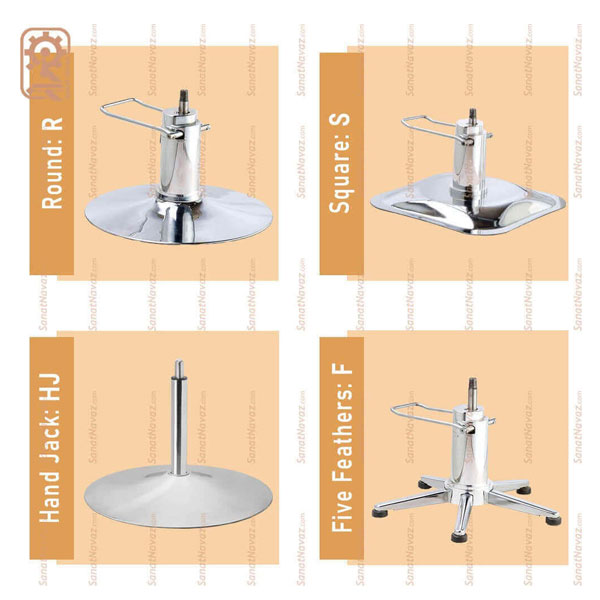 صندلی میکاپ صنعت نواز مدل SN-6817 F