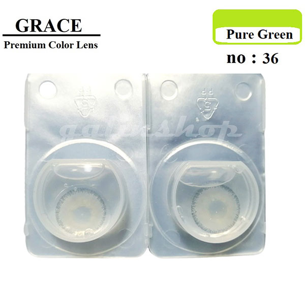 لنز رنگی گریس Pure Green شماره 36