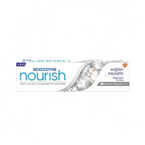 خمیر دندان سفید کننده ملایم روزانه سنسوداین مدل Nourish
