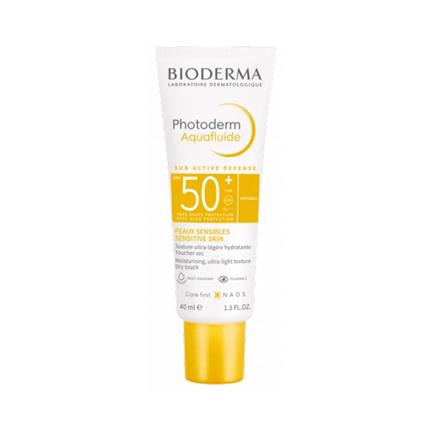ضد آفتاب بایودرما مدل آکوا فلوئید مناسب پوست حساس SPF50