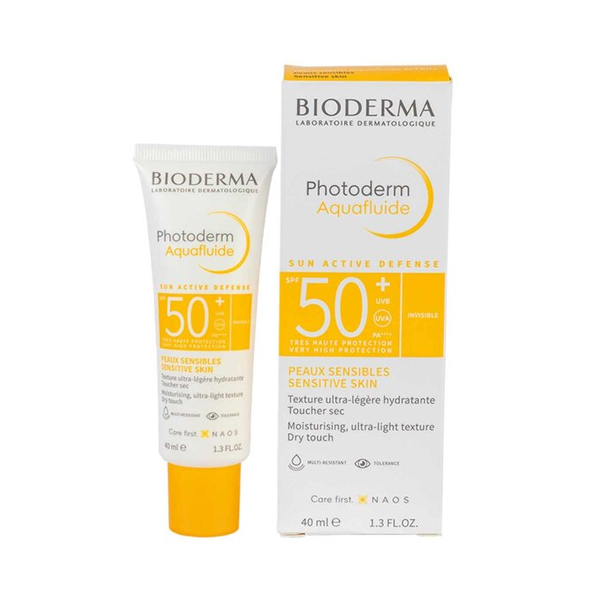 ضد آفتاب بایودرما مدل آکوا فلوئید مناسب پوست حساس SPF50