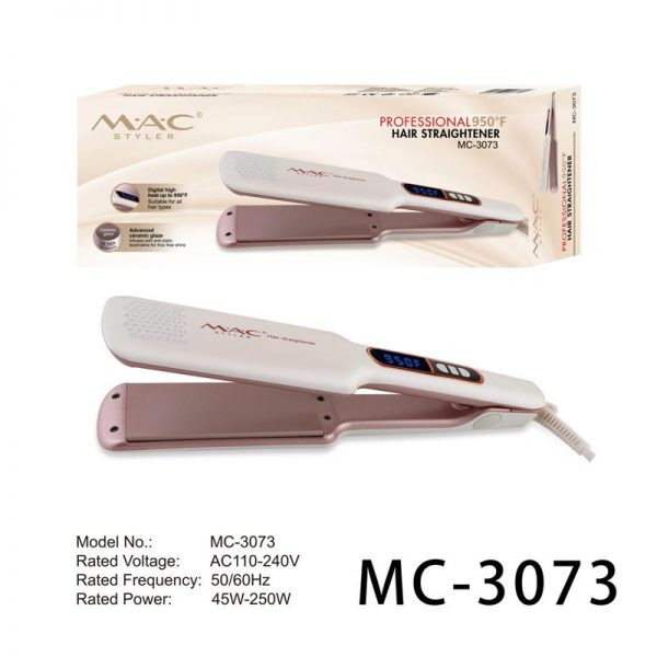 اتو موی مک استایلر MAC-3073 مدل 950 درجه فارنهایت