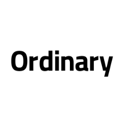 <p>اوردینری | Ordinary</p>