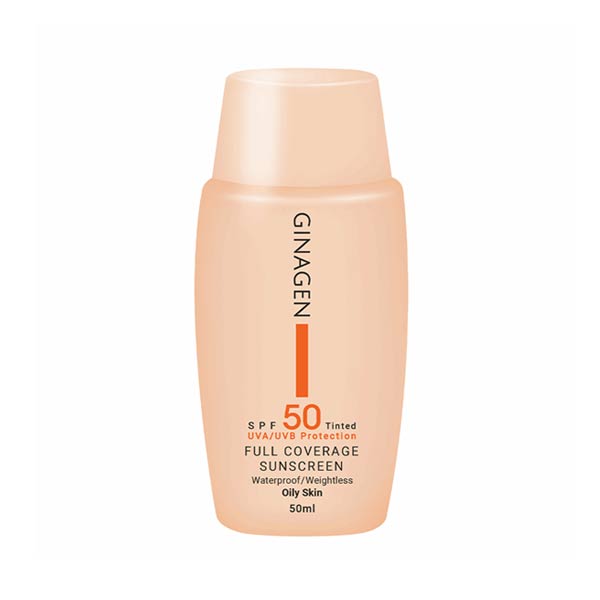 ضد آفتاب ژیناژن SPF50 مناسب پوست مختلط و چرب