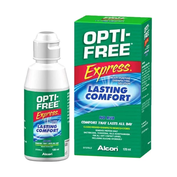 محلول شستشوی لنز اپتی فری مدل Opti Free Express