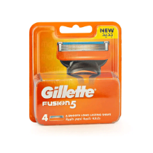 تیغ یدک ژیلت مدل فیوژن 5 بسته ۴ عددی