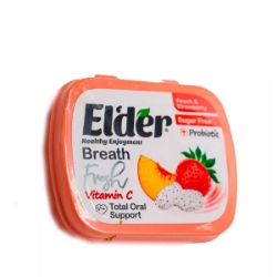 خوشبو کننده دهان هلو و توت فرنگی الدر 