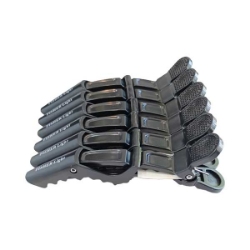 گیره سوسماری پلاستیکی بزرگ بسته 6 عددی