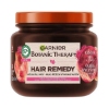 ماسک مو Garnier گارنیر مدل بوتانیک تراپی حاوی روغن کرچک و بادام حجم 340 میلی لیتر