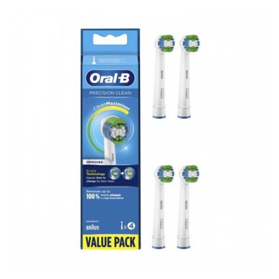 یدک مسواک برقی اورال بی oral b مدل CLEAN MAXIMISER IMPROVED بسته 4 عددی