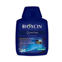 شامپو ضد ریزش مو  بیوکسین مدل QUANTUM کوانتوم آبی حجم 300 میلی لیتر