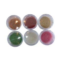 پک دیزاین ناخن مدل خاویار میکس 6 عددی