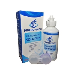 مایع لنز دیدنو ویژن حجم 120 میلی لیتر