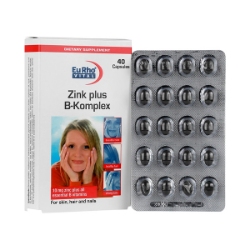 کپسول زینک پلاس ب کمپلکس یوروویتال