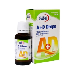 قطره خوراکی ویتامین آ د یوروویتال