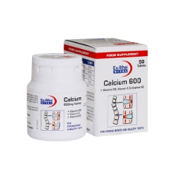 کلسیم 600 میلی گرمی یوروویتال 