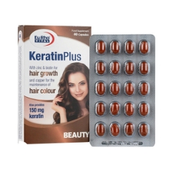 کپسول کراتین پلاس یوروویتال