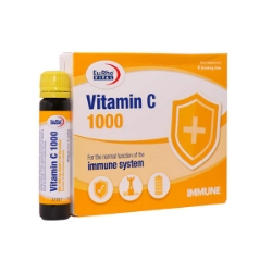 ویال خوراکی ویتامین سی یوروویتال 1000 میلی گرم