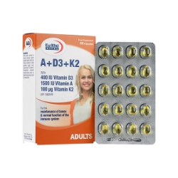 ویتامین آ و د3 و کا2 یوروویتال