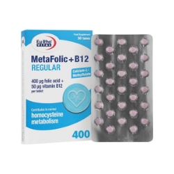 قرص متافولیک پلاس ب12 رگولار یوروویتال