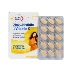 قرص زینک و هیستیدین و ویتامین سی یوروویتال