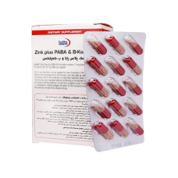 کپسول زینک پلاس پابا و ب کمپلکس یوروویتال