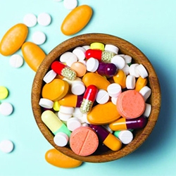 تصویر برای دسته  ویتامین ها و شبه ویتامین ها