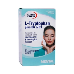 قرص ال تریپتوفان پلاس B6 و B3 یوروویتال