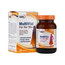 سافت ژل مولتی ویتال فور هیر +50 یوروویتال