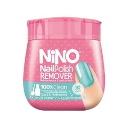 دستمال مرطوب لاک پاک کن نینو NINO بسته 90 عددی