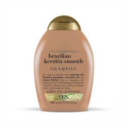 شامپو مو او جی ایکس ogx مدل  کراتین برزیلی Brazilian Keratin حجم 385 میلی لیتر