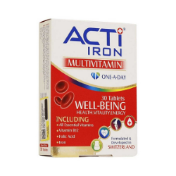 قرص اکتی آیرون آبیان دارو