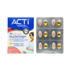 قرص اکتی ناتال پلاس امگا3 آبیان دارو