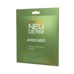 ماسک صورت ورقه ای نئودرم NEUDERM مدل  آووکادو