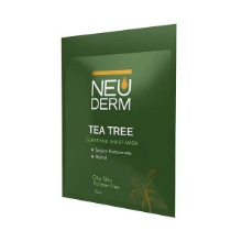ماسک صورت ورقه ای نئودرم NEUDERM مدل چای سبز