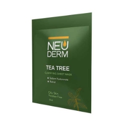 ماسک صورت ورقه ای نئودرم NEUDERM مدل چای سبز
