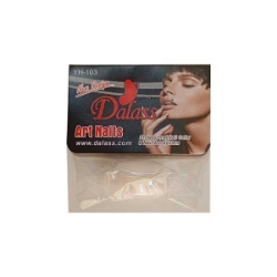 ناخن مصنوعی  ورقه ای نوک تیز شیشه ای دالاس مدل 3716