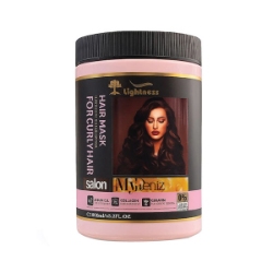 تصویر  ماسک موی  کلاژن و بوتاکس لایتنس Lightness مخصوص موهای فر حجم 1000 میلی لیتر