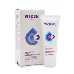 کرم آبرسان پوست نرمال تا چرب ویدریت ویدک حجم 50 میلی لیتر